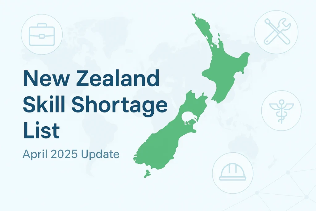 New Zealand’s Skill Shortage List