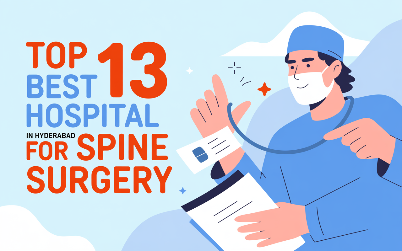 Top 13 Best Hospitals in Hyderabad for Spine Surgery – Cost, Doctors ...