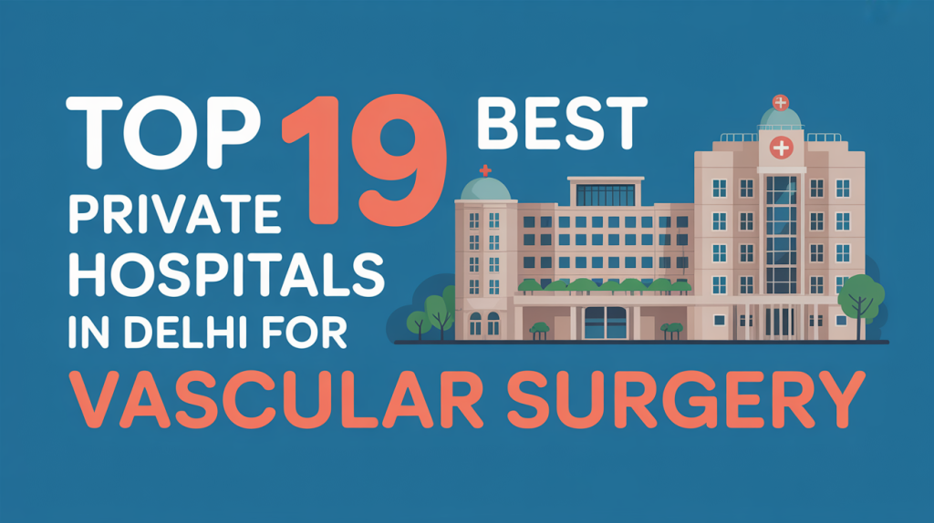 Top 19 Best Private Hospitals in Delhi for Vascular Surgery