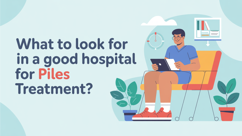 What to Look for in a Good Hospital for Piles Treatment?