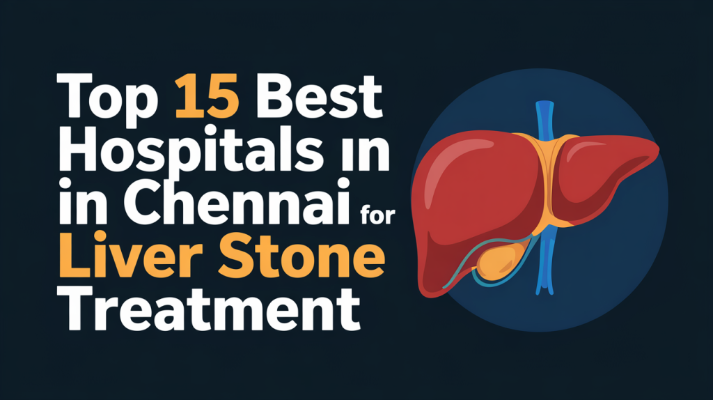 Best Hospitals in Chennai for Liver Stone Treatment