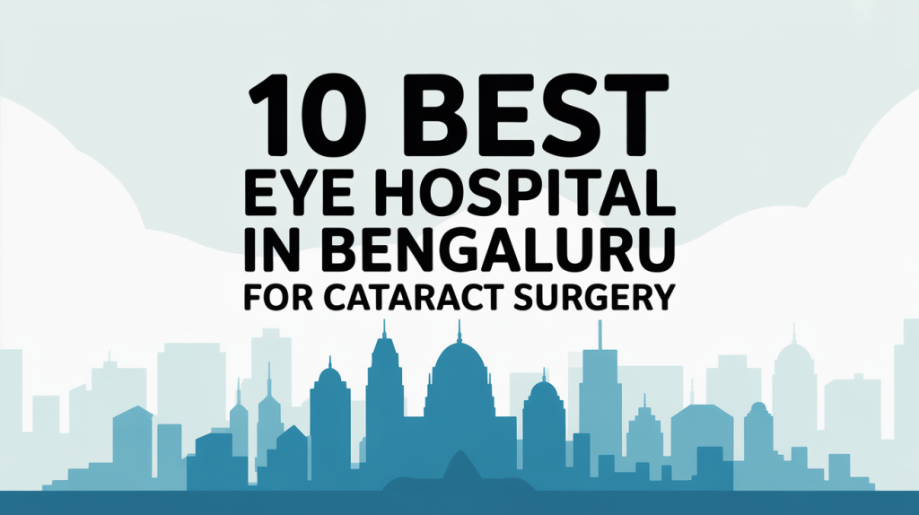 Top 10 Best Eye Hospitals in Bengaluru for Cataract Surgery