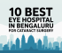 Top 10 Best Eye Hospitals in Bengaluru for Cataract Surgery (2025)
